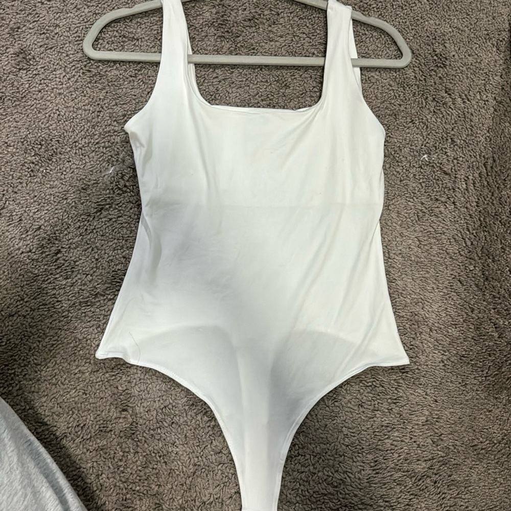 New White Bodysuit - Size M.